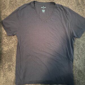 Tommy John Sleep V-Neck Short Sleeve in Navy